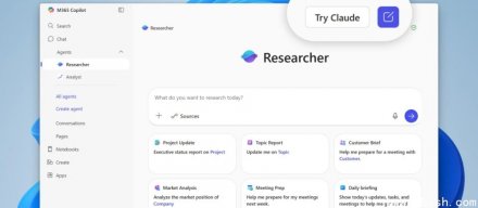 Microsoft 365 Copilot新增Claude选项