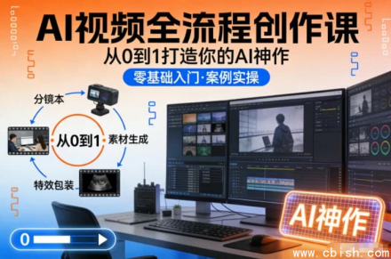 AI视频创作全流程：从零到一打造你的AI神作