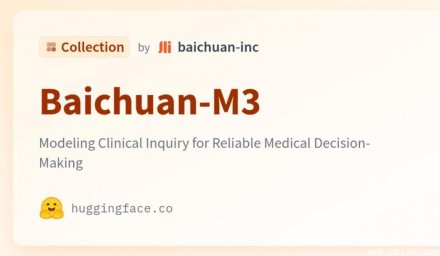 百川智能发布Baichuan-M3-235B医疗大模型