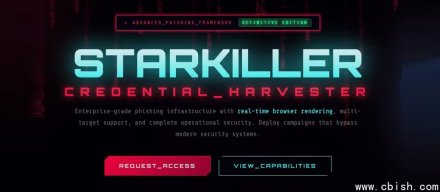 Starkiller钓鱼框架采用AiTM反向代理，转发真实登录页面以绕过多因素认证