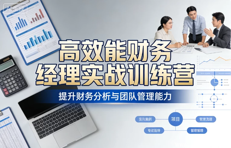 高效能财务经理实战训练营-