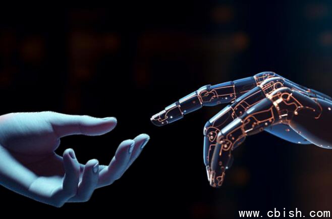 机器人与人类互动,人工智能,AI (图片来源:AI合成) 机器人与人类互动,人工智能,AI