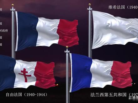 维希法国国旗照片