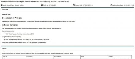 Citrix修补VDI平台本机权限提升安全漏洞
