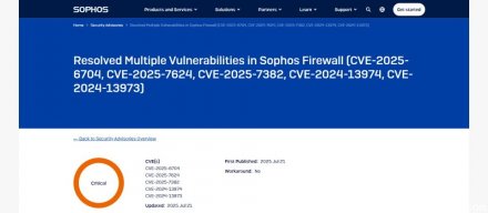 Sophos修补防火墙软件RCE、指令注入漏洞