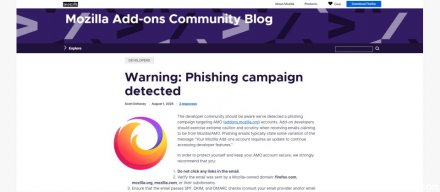骇客锁定Firefox附加元件开发者发动网钓攻击