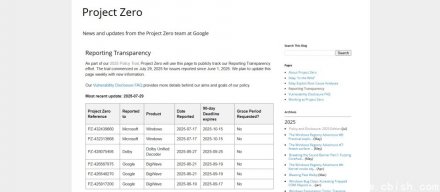 Google Project Zero测试新漏洞揭露政策，将提早公布部份细节