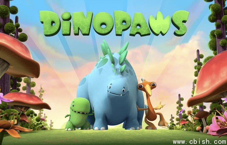 BBC精品少儿启蒙动画《小恐龙乐园 Dinopaws》