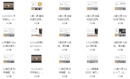 朱茵琪 JOYKEYS 现代键盘音乐课程