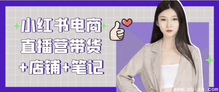 小红书电商直播带货实战：从店铺运营到爆款笔记全流程解析