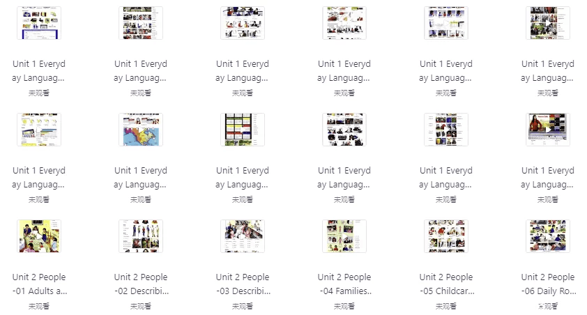 英语学习《Oxford Picture Dictionary》(OPD第三版)2008 【含视频课+原版电子书+超清中英对照PDF+音频】