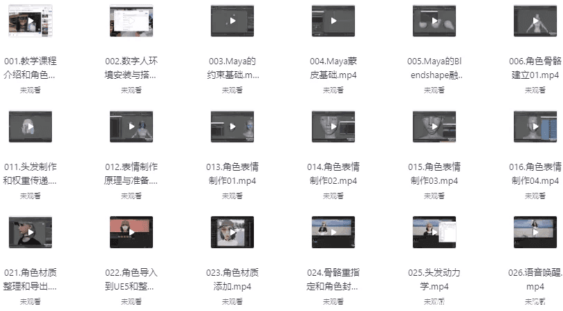 AI虚拟数字人智能体-UE5实时语音交互2025 - 带素材