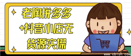老陶拼多多与抖音小店无货源实操指南