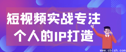 短视频实战：聚焦个人IP打造