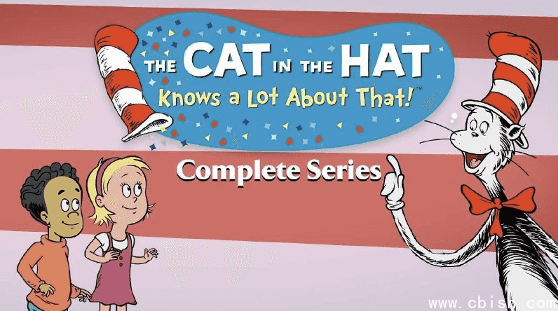 苏斯博士英语启蒙经典动画《万事通戴帽子的猫 The Cat in the Hat Knows a Lot About That (1-3季) 》