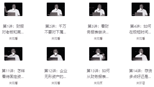 财务报表分析必修课