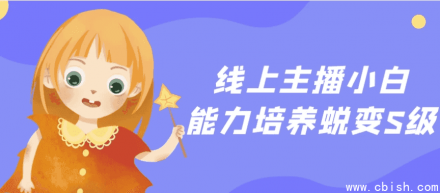 线上主播小白能力培养：从入门到S级蜕变