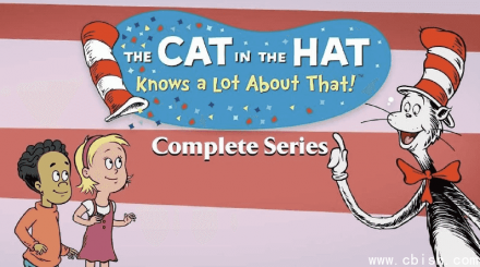苏斯博士英语启蒙经典动画《戴帽子的猫万事通：The Cat in the Hat Knows a Lot About That》（第1-3季）