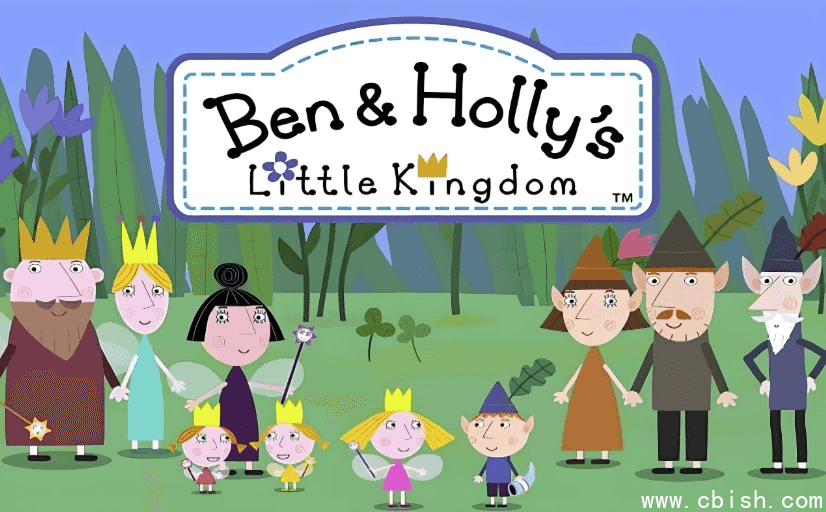 幼儿英语启蒙动画片《本和霍利的小王国 Ben and Hollys Little Kingdom 1-2季 (视频+音频) 》