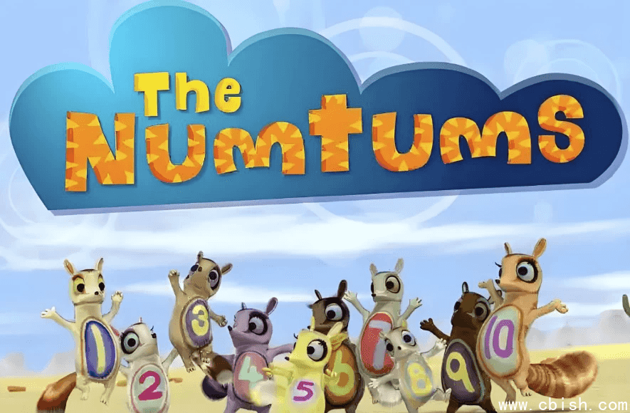BBC英语数学启蒙动画片《数字虫 The Numtums (1-3季) 》
