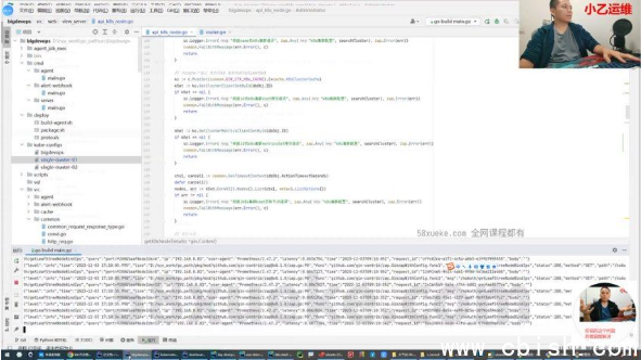 小乙运维杂货铺7模块大运维平台开发Go/Vue/K8s/Cicd/服务树/监控(88G)