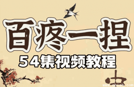 百疼一捏合集：54节课程