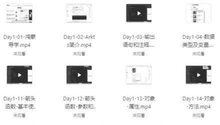 鸿蒙应用开发：从入门到实战（附配套讲义）