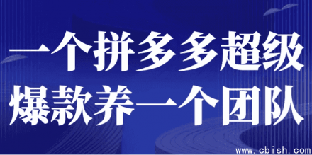 一个拼多多超级爆款足以养活一个团队