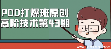 PDD打爆班原创高阶技术课程第43期
