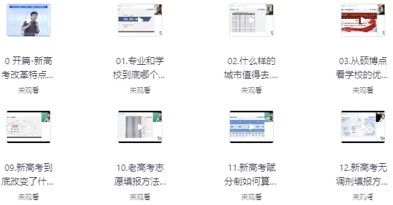 张雪峰高考志愿填报（新）