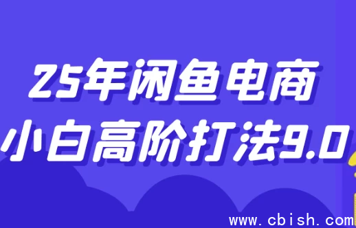 25年闲鱼电商小白高阶打法9.0