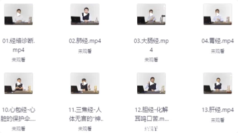 经络诊断与处方十二经络循