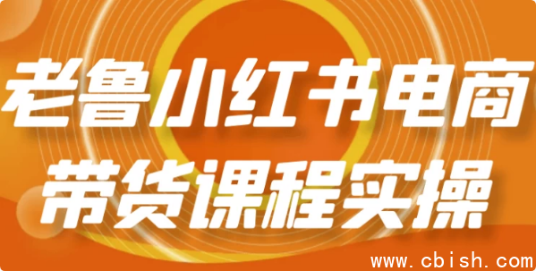 老鲁小红书电商带货课程实操