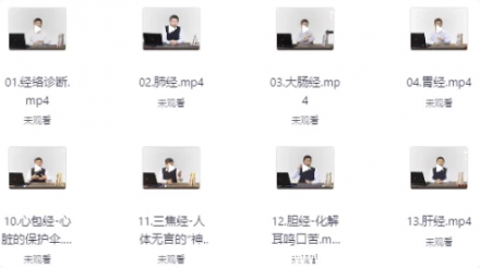 十二经络循行路径与经络诊断及处方应用