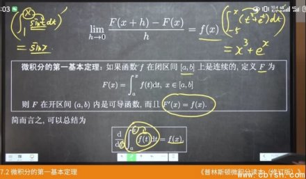 《普林斯顿微积分读本（修订版）配套课程精讲》