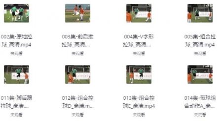 校园足球教学视频教程：系统化足球技能训练与实战指导