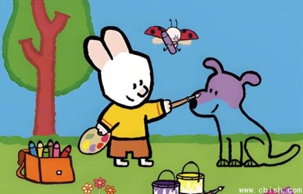 法国国宝级简笔画启蒙动画《路易小兔子》第一至第四季全集