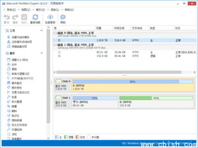 Macrorit Partition Expert 磁盘分区工具 v8.5.0 多语言便携版