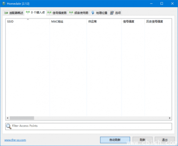Homedale v2.15 中文绿色版——功能强大的Wi-Fi网络监控软件
