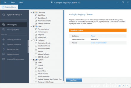 Auslogics Registry Cleaner v11.0.0.0 便携版——专业注册表清理与优化工具