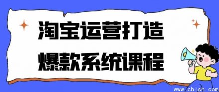 淘宝运营打造爆款系统化课程
