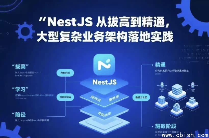 NestJS 从拔高到精通,大型复杂业务架构落地实践