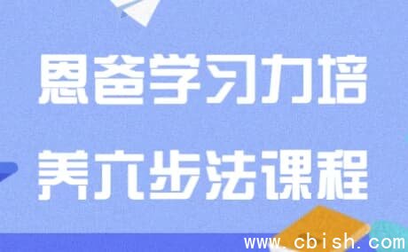 恩爸学习力培养六步法课程