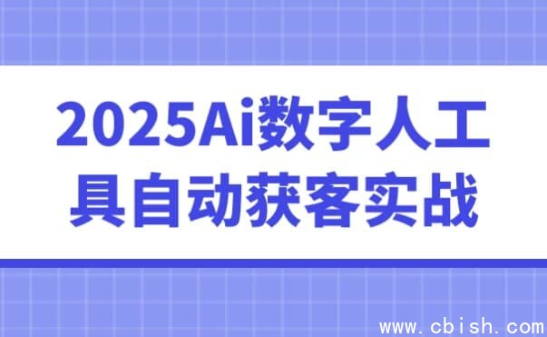2025Ai数字人工具自动获客实战