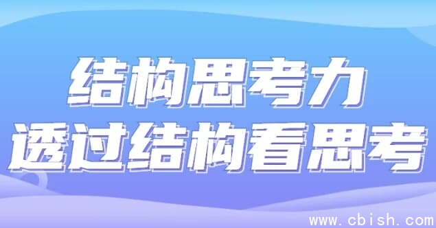 结构思考力透过结构看思考