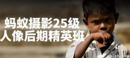 蚂蚁摄影人像后期精英班（25级）