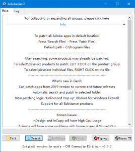AdobeGenP v3.5.0 / 3.4.14.1 绿色版 —— Adobe 全家桶官方授权破解激活工具（免安装、永久激活）