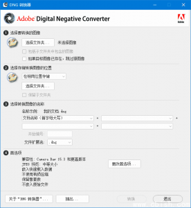 Adobe DNG Converter 版本 17.2：专业相机原始照片转换工具