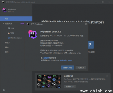 JetBrains PhpStorm 2024.3.3 官方正版直装激活版（PHP 集成开发环境）