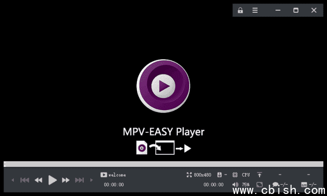 MPV-EASY Player(多媒体播放器) v0.40.0.1 中文绿色版